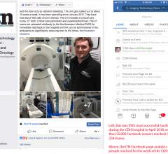 ITN reached 90,000 unique Facebook users with content during the week of the visit to Central DuPage Hospital