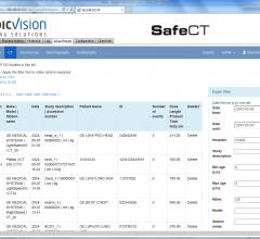 Medic Vision Adds CT Dose Monitoring and Reporting Capability to SafeCT