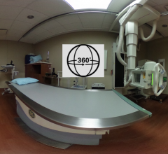360 View of a GE Proteus Digital X-Ray Room Installation