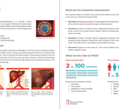 Example patient decision aid for transarterial radioembolization (TARE). Reproduced courtesy of the Interventional Initiative, a not-for-profit organization devoted to clinician and patient awareness, access, and advocacy related to minimally invasive image-guided procedures. 