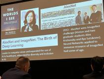 The pioneering work of Dr. Fei-fei Li, the team behind AlexNet, and others who were significant contributors to the use of artificial intelligence in medicine was heralded during one of the first sessions at RSNA 2023.