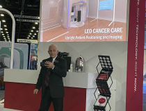 Mark Jones, Chief Technology Officer for Mevion, discussed the MEVION S250-FIT's partnership with Leo Cancer Care.