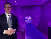 The first BlueSeal MR Mobile unit, developed for outpatient radiology and oncology solutions provider Akumin, debuted on the show floor at RSNA 2023.