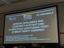 One of hundreds of significant sessions involving artificial intelligence presented at RSNA 2022.