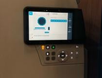 GE's fully automated panel helps keep therapists out of the direct line of exposure; all they need to do is tap 4 buttons, hit start, and then step away. 