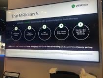 A visual explaining how the MRIdian 5 is achieved with MRI imaging, real-time tissue tracking and automated beam gating.