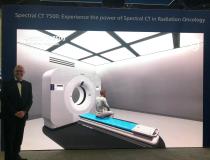 The Philips Spectral CT 7500 features a 80 cm bore, gantry touch-panel control, spectral detector and high-performance patient table. At ASTRO22, Ilya Gipp, MD, PhD, Medical Officer/Oncology for Philips Healthcare, explained that it features zero-compromise to support imaging that is first-time right. 