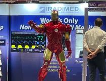 Even Iron Man made an appearance at RSNA22 this year in the Iradimed booth, which was showcasing its lightweight 'point of care' monitor, which was engineered to meet the needs of today’s complex MRI workflow. From bedside through transport, the 3880 non-magnetic vital signs monitor is mountable anywhere: wall, roll-stand, bed rail, or anesthesia cart and can quickly be detached for immediate mobility. IRadimed 3880 provides MRI safety and full functionality in a compact, non-magnetic package. 