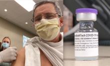 American Society of Nuclear Cardiology (ASNC) President Randy Thompson, M.D., getting his COVID-19 vaccine when the vaccines first became available last December. Nearly a year later, some healthcare workers are still holding out and refuse to get the vaccine, which prompted CMS to now require COVID vaccinations for all healthcare workers at facilities that accept Medicare and Medicaid patients. #COVID #COVID19 #vaccinations #COVIDvaccine