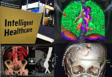 Photos from the HIMSS 2021 conference including new technologies in PACS and CVIS