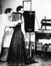 Historical image of Xeromammography, a photoelectric method of recording an X-ray image