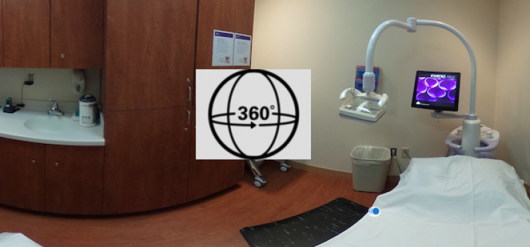 360 View of an Automated Breast Ultrasound (ABUS) Imaging Room