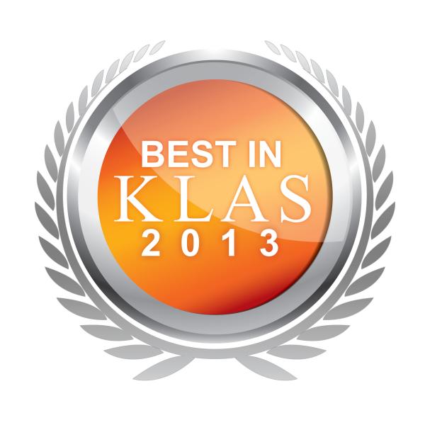 Best in KLAS 2013 Software Service Cardiology